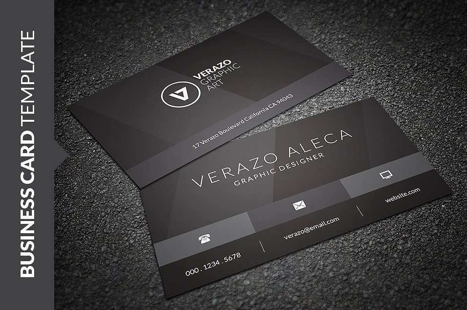 95 Blank Business Card Template Black And White For Free by Business Card Template Black And White