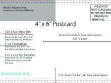 95 Blank Postcard Template A6 Maker by Postcard Template A6