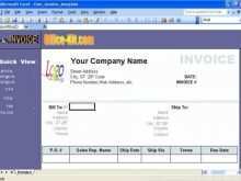 95 Blank Tax Invoice Format Maharashtra In Excel in Word with Tax Invoice Format Maharashtra In Excel
