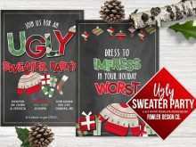 95 Blank Ugly Sweater Party Flyer Template in Word by Ugly Sweater Party Flyer Template