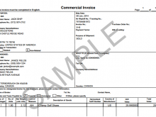 95 Creating Invoice Template For Customs Now by Invoice Template For Customs