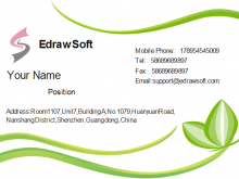 95 Creating Name Card Template Green Layouts for Name Card Template Green