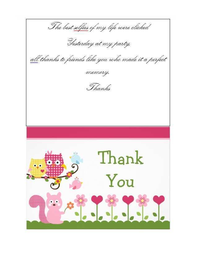 95 Creating Thank You Card Template Printable Word Now for Thank You Card Template Printable Word