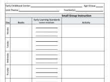 95 Customize Kindergarten Class Schedule Template in Word with Kindergarten Class Schedule Template