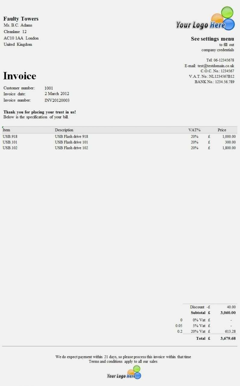 95 Customize Our Free Contractor Vat Invoice Template in Word for Contractor Vat Invoice Template