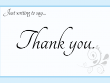 95 Customize Our Free One Page Thank You Card Template With Stunning Design by One Page Thank You Card Template