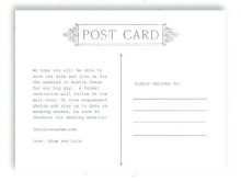 Postcard Template Pages Mac