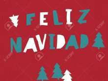 95 Free Christmas Card Template In Spanish With Stunning Design with Christmas Card Template In Spanish