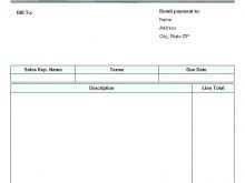 Engineering Consulting Invoice Template