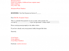 95 Free Invoice Letter Example Maker with Invoice Letter Example
