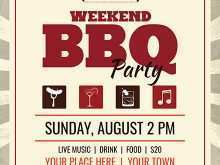 95 Free Printable Bbq Flyer Template For Free with Bbq Flyer Template