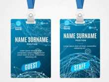 95 Free Printable Id Card Template Blue With Stunning Design with Id Card Template Blue