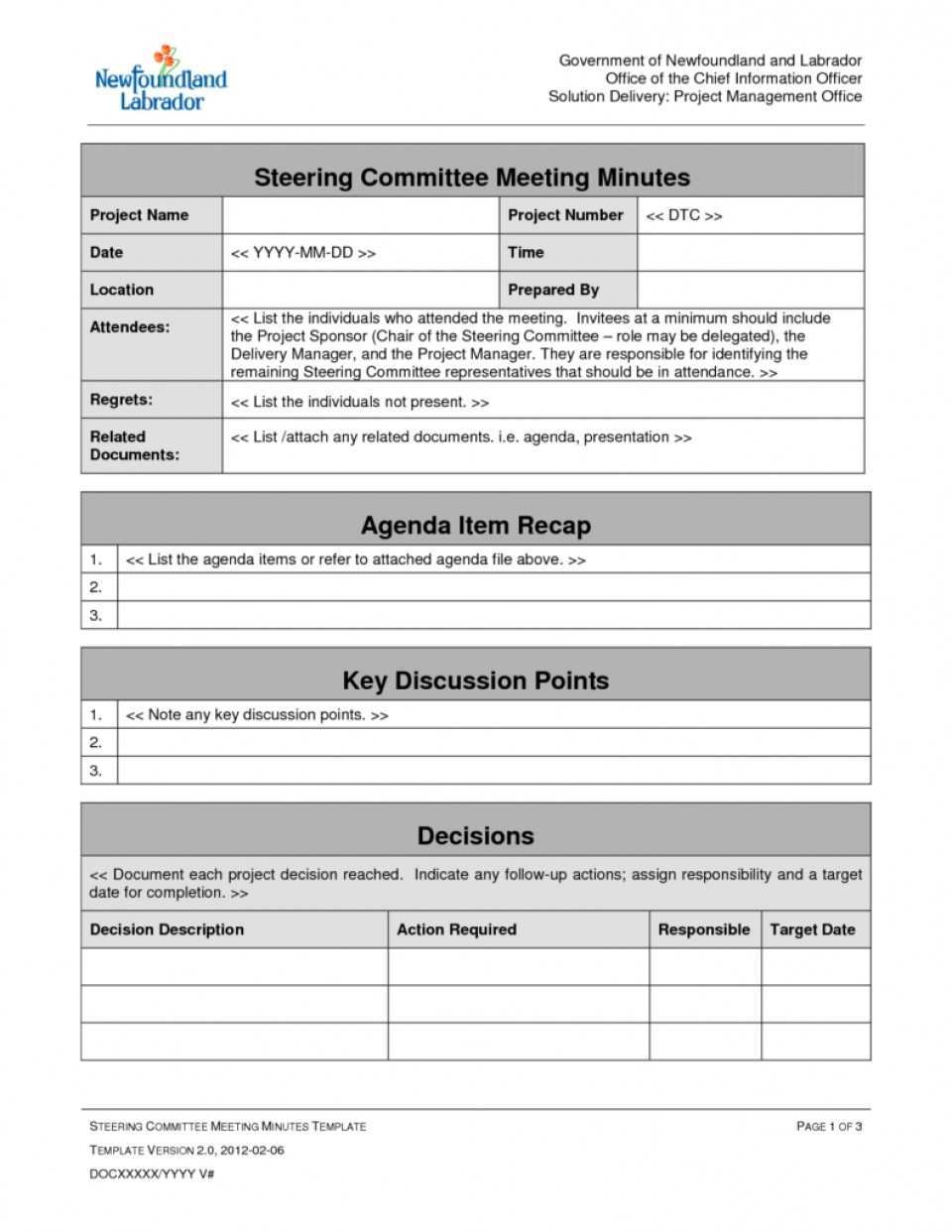 95 Free Printable Meeting Agenda Template Project Management in Word with Meeting Agenda Template Project Management