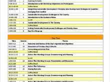 95 Free Printable Sample Seminar Agenda Template Maker by Sample Seminar Agenda Template