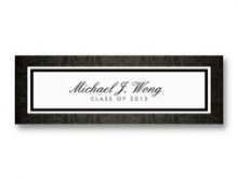 95 Name Card Template Graduation PSD File for Name Card Template Graduation
