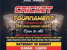 95 Online Cricket Flyer Template for Ms Word for Cricket Flyer Template
