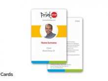 95 Online Id Card Template For Office With Stunning Design by Id Card Template For Office