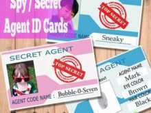 95 Online Spy Id Card Template Templates by Spy Id Card Template