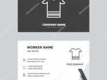 95 Online T Shirt Card Template With Stunning Design with T Shirt Card Template