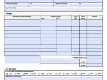 95 Printable Contractor Invoice Template Excel For Free by Contractor Invoice Template Excel