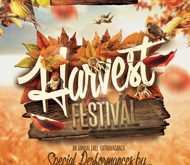 95 Printable Harvest Festival Flyer Template Download for Harvest Festival Flyer Template