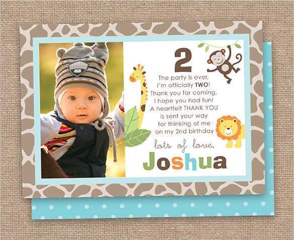 95 Report Birthday Thank You Card Templates in Photoshop with Birthday Thank You Card Templates