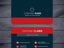 95 Report Business Card Template Red Blue in Photoshop with Business Card Template Red Blue