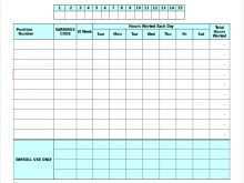 95 Report Monthly Time Card Template Excel in Word for Monthly Time Card Template Excel