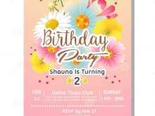 95 Standard 2Nd Birthday Card Template in Word by 2Nd Birthday Card Template
