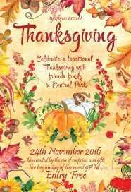 95 Standard Thanksgiving Flyers Free Templates Maker by Thanksgiving Flyers Free Templates