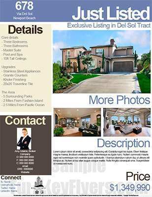 95 The Best Sample Real Estate Flyer Templates With Stunning Design with Sample Real Estate Flyer Templates