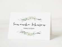 95 The Best Wedding Seating Card Templates Maker for Wedding Seating Card Templates