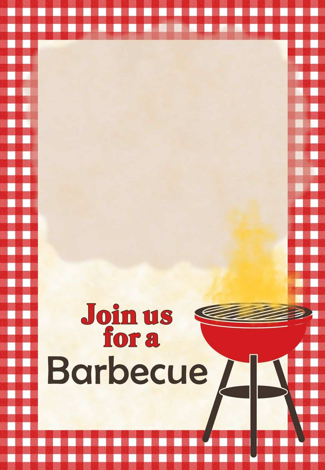 Barbecue Bbq Party Flyer Template Free Cards Design Templates