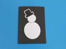 95 Visiting Snowman Christmas Card Template With Stunning Design with Snowman Christmas Card Template