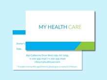 96 Adding Health Card Template Free for Health Card Template Free
