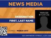 96 Best Journalist Id Card Template Download for Journalist Id Card Template