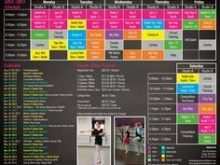 96 Create Dance Class Schedule Template Maker with Dance Class Schedule Template