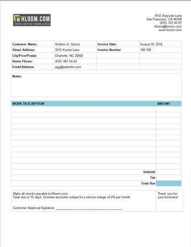 96 Create Personal Invoice Template Singapore Formating for Personal Invoice Template Singapore