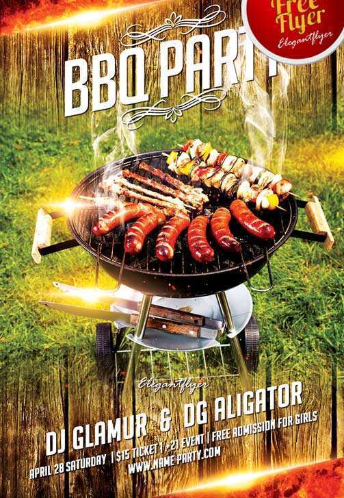 96 Creating Free Bbq Flyer Template Download for Free Bbq Flyer Template