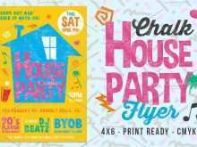 96 Creating House Party Flyer Template With Stunning Design by House Party Flyer Template