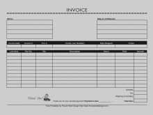 96 Creative Blank Invoice Template Uk Layouts for Blank Invoice Template Uk