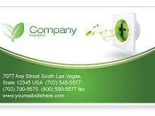 96 Customize Business Card Template Green Templates with Business Card Template Green