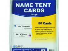 96 Customize Our Free C Line Tent Card Template Formating by C Line Tent Card Template