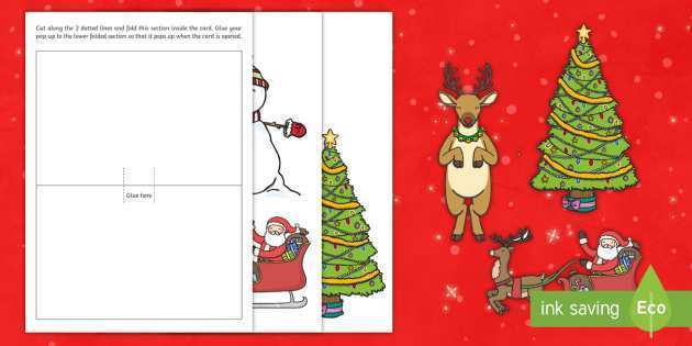 96 Customize Our Free Christmas Card Template Twinkl Now by Christmas Card Template Twinkl