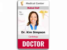 96 Customize Our Free Medical Id Card Template Word Now with Medical Id Card Template Word