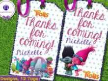 96 Customize Our Free Trolls Thank You Card Template Formating by Trolls Thank You Card Template