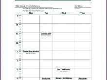 96 Customize Our Free Workout Class Schedule Template Templates with Workout Class Schedule Template