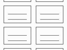 96 Format Template For 4X6 Index Card Formating by Template For 4X6 Index Card