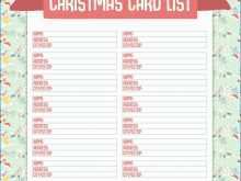 96 Free Printable Free Template For Christmas Card List in Photoshop with Free Template For Christmas Card List