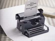 96 Free Printable Typewriter Pop Up Card Template Photo by Typewriter Pop Up Card Template